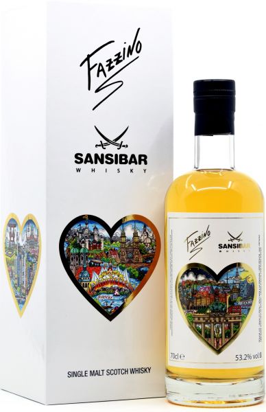 Glen Grant 23 Jahre 1997/2020 Rum Cask Sansibar Fazzino Artwork 53,2% vol.