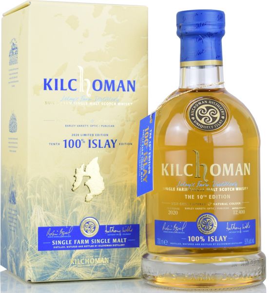 Kilchoman 100% Islay 10th Release 50% vol.