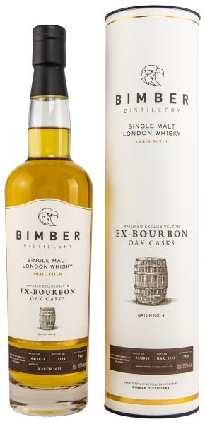 Bimber Ex-Bourbon Oak Casks Small Batch No. 4/2023 51,2% vol.