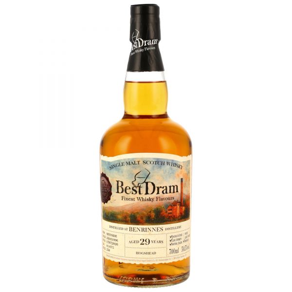 Benrinnes 29 Jahre 1996/2026 Hogshead #11675 Best Dram 50,5% vol.