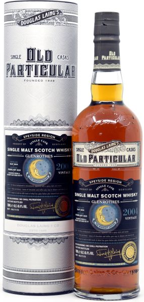 Glenrothes 18 Jahre 2004/2023 Sherry Old Particular Midnight Series Douglas Laing 48,4% vol.