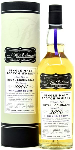 Royal Lochnagar 21 Jahre 2000/2021 First Editions 57% vol.