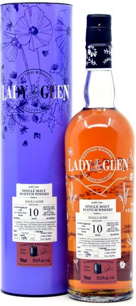 Dailuaine 10 Jahre 2013/2023 1st Fill Tawny Port Lady of the Glen 59% vol.