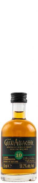 Glenallachie 10 Jahre Cask Strength Batch #3 58,3% vol. Miniatur