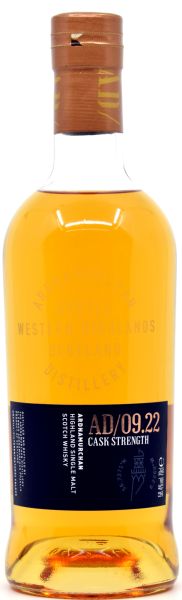 Ardnamurchan Single Malt Batch AD / 09.22 Cask Strength 58,4% vol.