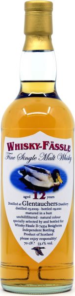 Glentauchers 12 Jahre 2009/2021 Sherry Cask Whisky-Fässle 53,1% vol.