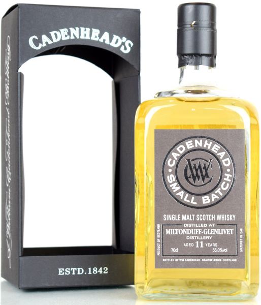Miltonduff 11 Jahre 2008/2019 Cadenhead's 56% vol.