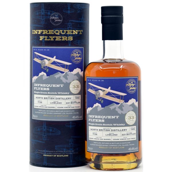 North British 33 Jahre 1992/2026 Alistair Walker Infrequent Flyers 49,4% vol.