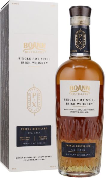 Boann PX Sherry Cask Finish Single Pot Still Irish Whiskey 47% vol.