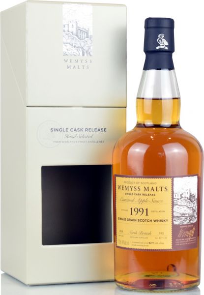 North British 27 Jahre 1991/2018 Sherry Butt Wemyss Caramel Apple Sauce 46% vol.