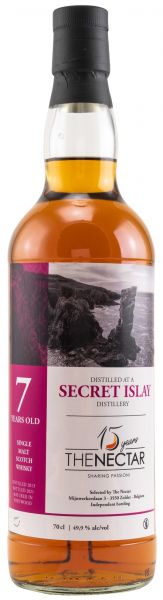 Secret Islay 7 Jahre 2003/2020 The Nectar of the Daily Drams 49,9% vol.