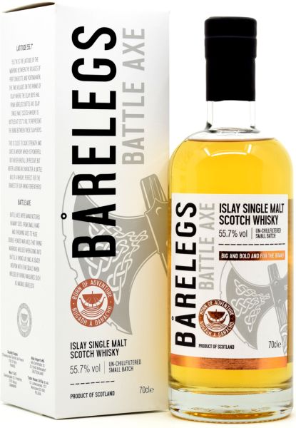 Barelegs „Battle Axe“ Islay Single Malt Islay Boys 55,7% vol.