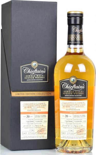 Glenlossie 20 Jahre 1997/2018 Chieftain's 52,1% vol.