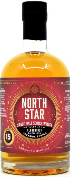 Glenrothes 15 Jahre 2006/2022 Sherry Cask North Star Spirits #020 exclusive 44,1% vol.