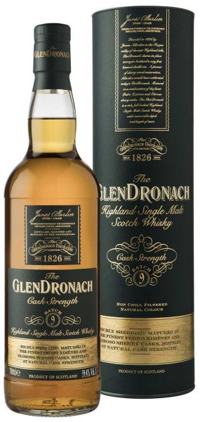 Glendronach Cask Strength Batch #9 59,4% vol.