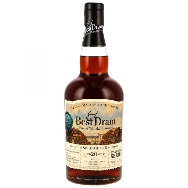 Springbank 20 Jahre 1st Fill Oloroso Sherry Cask Best Dram The Awakening Series 54,6% vol.