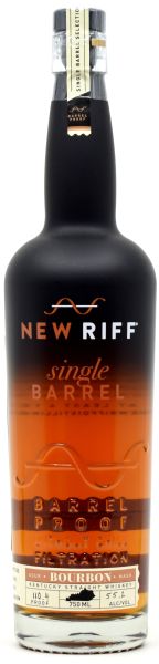 New Riff Kentucky Straight Bourbon Single Barrel #6576 for deinwhisky.de 55,2% vol.