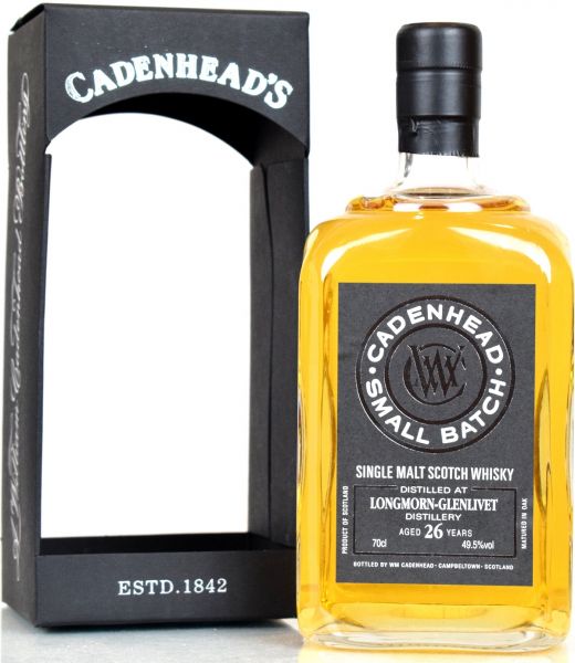 Longmorn 26 Jahre 1987/2013 Cadenhead's 49,5% vol.