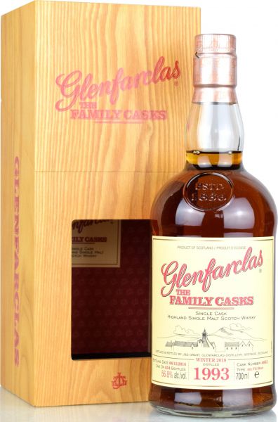 Glenfarclas 24 Jahre 1993/2018 Family Casks W18 #4662 56,8% vol.