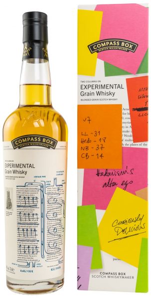 Experimental Grain Whisky Limited Edition Compass Box 46% vol.