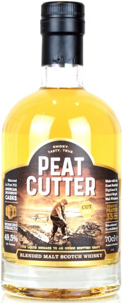 Peat Cutter Blended Malt 49,5% vol.