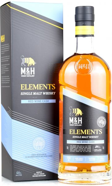 Milk & Honey Elements Israeli Red Wine Cask 46% vol.