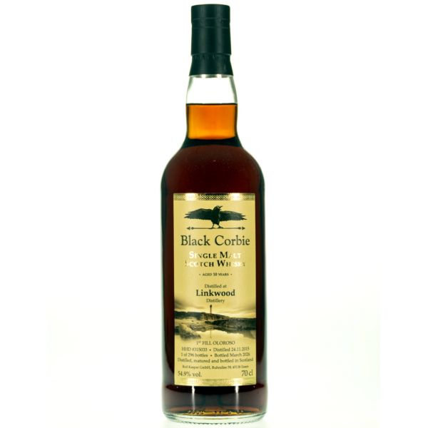 Linkwood 2015/2026 1st Fill Oloroso Sherry Cask #315033 Black Corbie 54,9% vol.