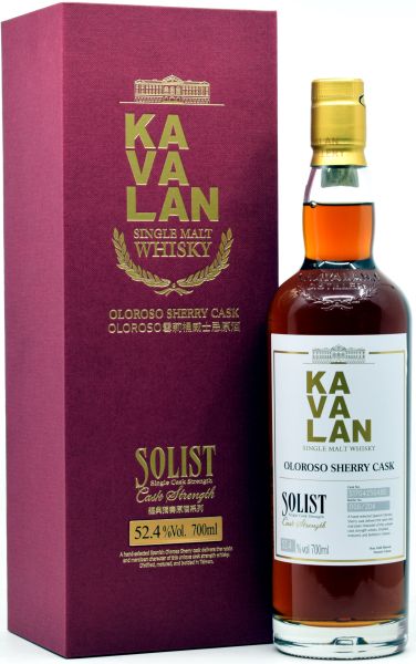 Kavalan Solist Oloroso Sherry Cask 52,4% vol.
