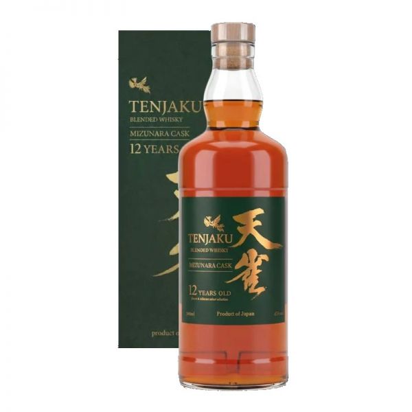 Tenjaku 12 Jahre Mizunara Cask Japanese Blended Whisky 43% vol.