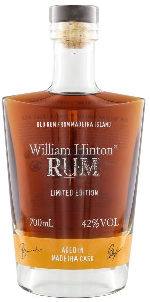 William Hinton Madeira Rum 6 Jahre Limited Edition Madeira Cask 42% vol.