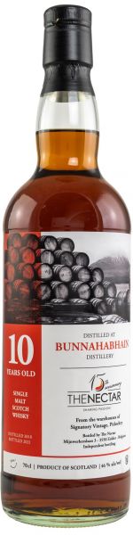 Bunnahabhain 10 Jahre 2010/2021 Sherry Cask The Nectar of the Daily Drams 46% vol.