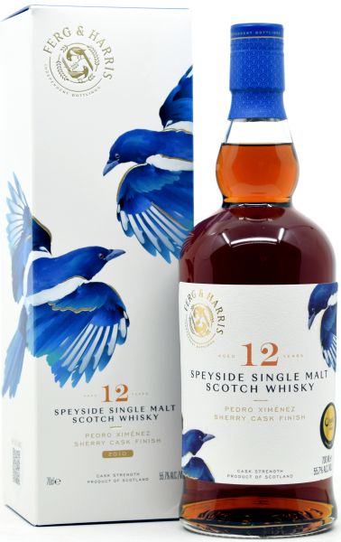 Secret Speyside 12 Jahre 2010/2022 PX Sherry Cask Ferg &amp; Harris 55,7% vol.