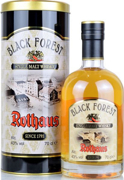 Black Forest Rothaus Single Malt Whisky 43% vol.