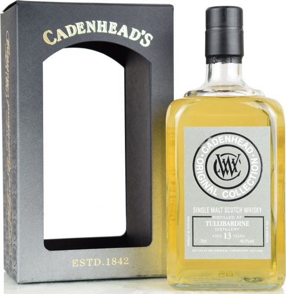 Tullibardine 13 Jahre 2007/2020 Cadenhead Original Collection 46% vol.