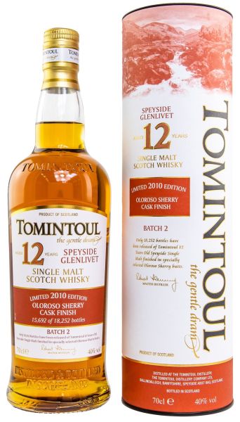 Tomintoul 12 Jahre Oloroso Sherry Cask