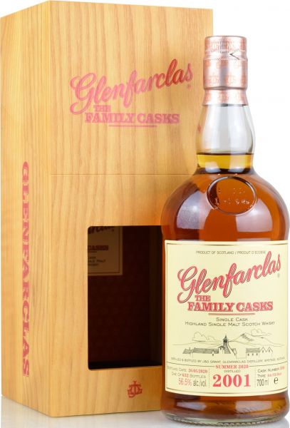 Glenfarclas 18 Jahre 2001/2020 Family Casks S20 #3384 56,5% vol.