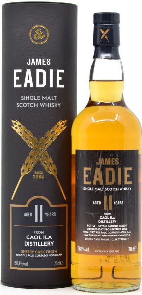 Caol Ila 11 Jahre 2011/2022 1st Fill Palo Cortado Sherry James Eadie 58,1% vol.