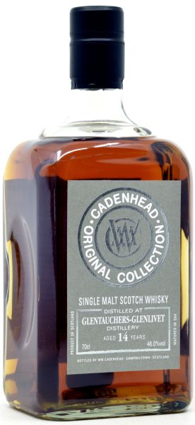 Glentauchers 14 Jahre Bourbon &amp; Sherry Cask Cadenhead Original Collection 46% vol.