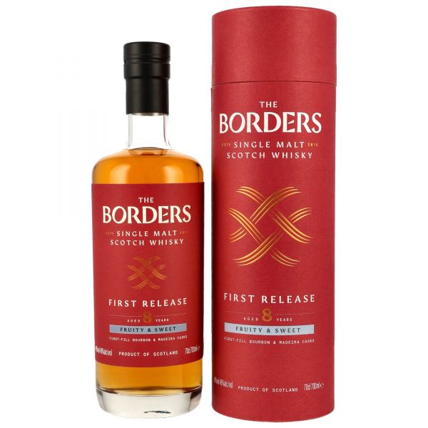 The Borders Distillery 8 Jahre First Release 46% vol.