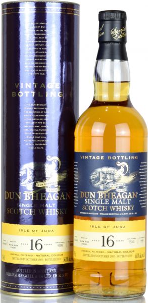 Isle of Jura 16 Jahre 2003/2019 Wine Cask Finish Dun Bheagan 56,1% vol.