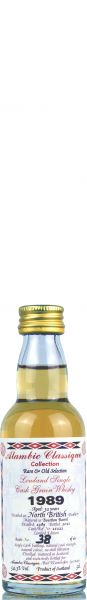 North British 32 Jahre 1989/2021 Alambic Classique 54,3% vol. Miniatur