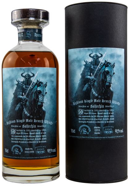 Ballechin 2013/2023 Horseman No.2 Signatory Vintage Cask Strength 59,9% vol.