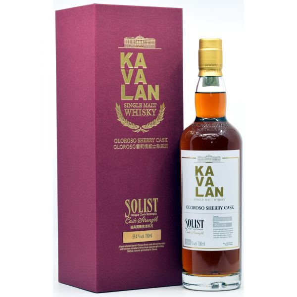 Kavalan Solist Oloroso Sherry Cask 59,4% vol.
