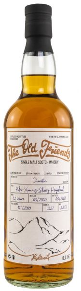 Deanston 12 Jahre 2009/2021 Pedro Ximénez Sherry Cask The Old Friends 53,1% vol.