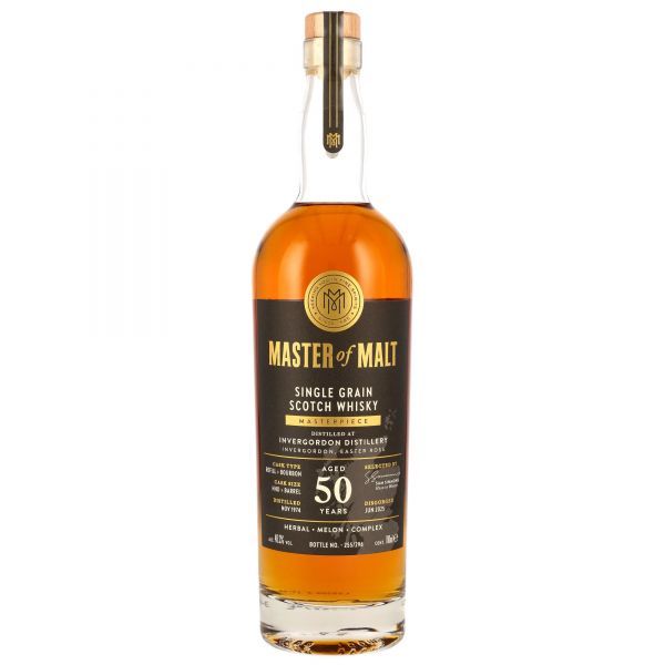 Invergordon 50 Jahre 1974/2025 Master of Malt Masterpiece 46,3% vol.