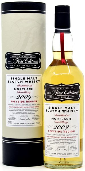 Mortlach 12 Jahre 2009/2022 First Editions 53,1% vol.