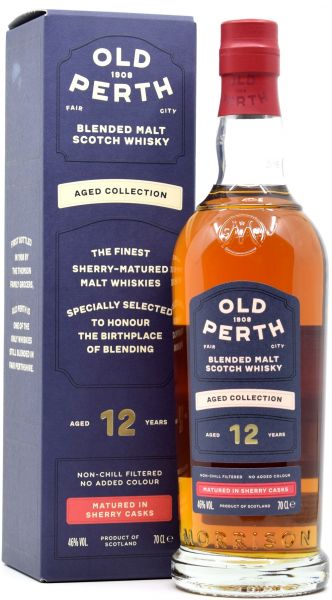 Old Perth 12 Jahre Sherry Cask Aged Collection 46% vol.