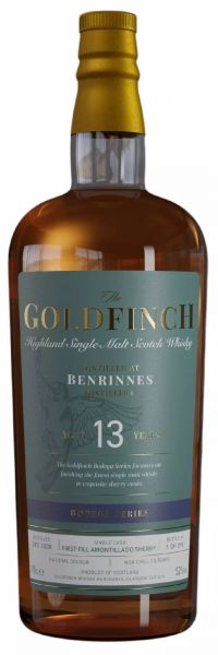 Benrinnes 13 Jahre 2008/2022 1st Fill Amontillado Goldfinch Bodega Series 52% vol.