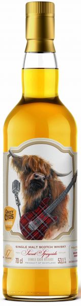 Secret Speyside (M) 17 Jahre 2008/2025 The Caskhound Crazy Coos Reloaded #4 53,1% vol.