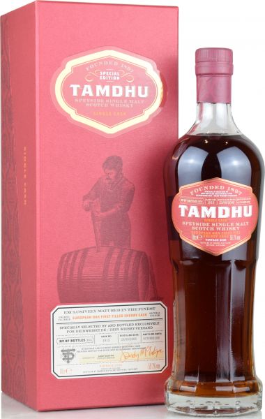 Tamdhu 2006/2020 1st Fill Sherry Single Cask for deinwhisky.de 59,7% vol.